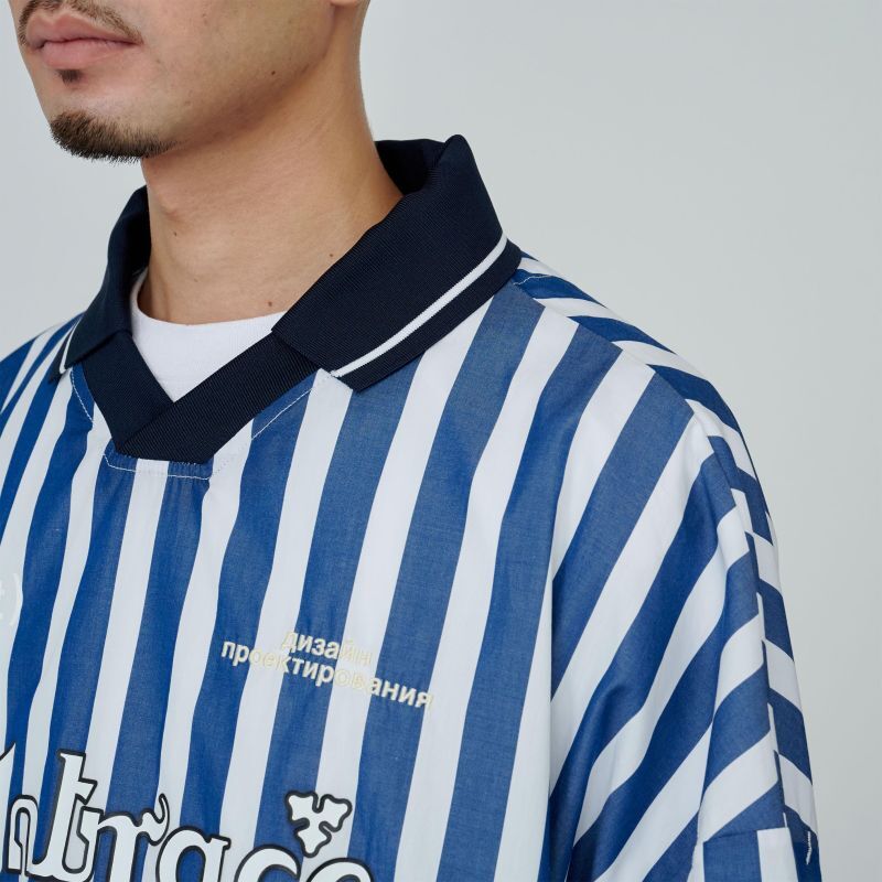 UNTRACE STRIPE FOOTBALL GAME SHIRT S/S - tity