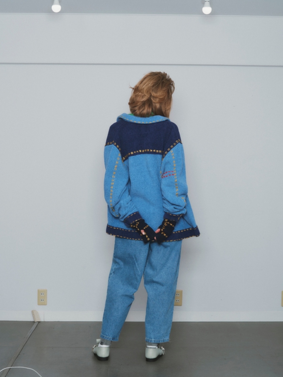 PHINGERIN フィンガリン PG1 ARM WARMER・ネイビー - tity