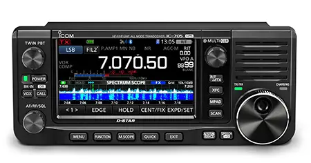 IC-705】ICOM - 無線機, HF&V/UHF ポータブル機, HF/50MHz
