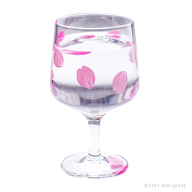 ベネチアングラスSeguso製ピンクワイングラス レース模様ヴィンテージ