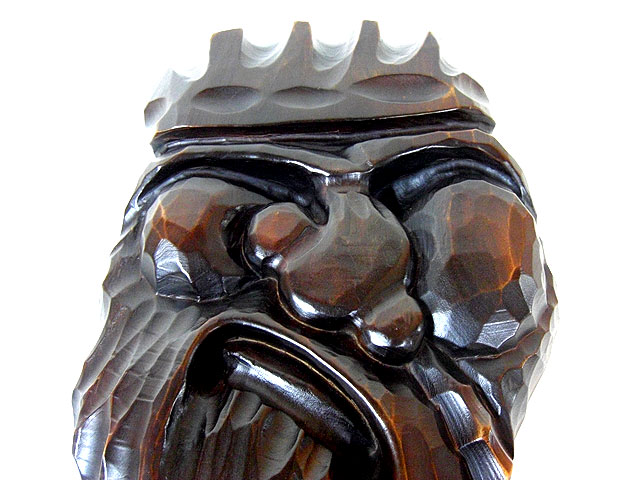 アイヌ壁掛け（レリーフ）小川作 [トミヤ郷土民芸]