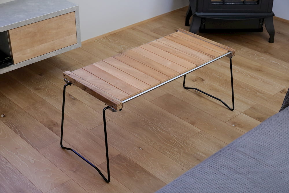 スノーピークsnowpeak igtスリム純正天板＋リッドトレーハーフused