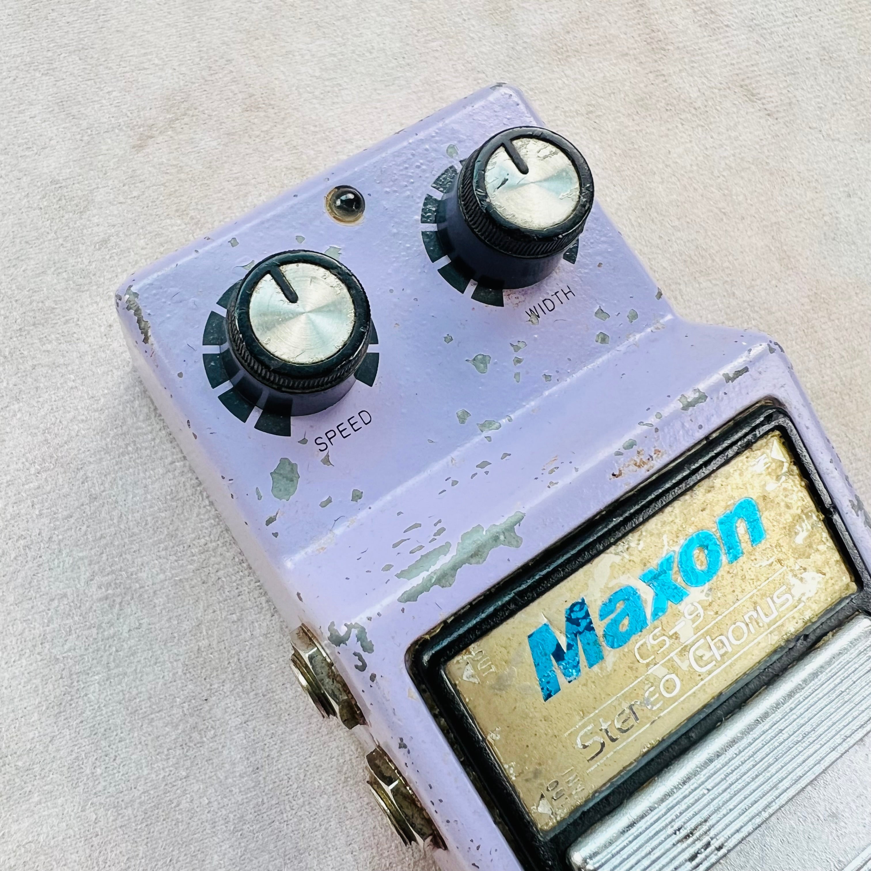 Maxon CS-9 Stereo Chorus 1980s - Purple | Tone Wolf