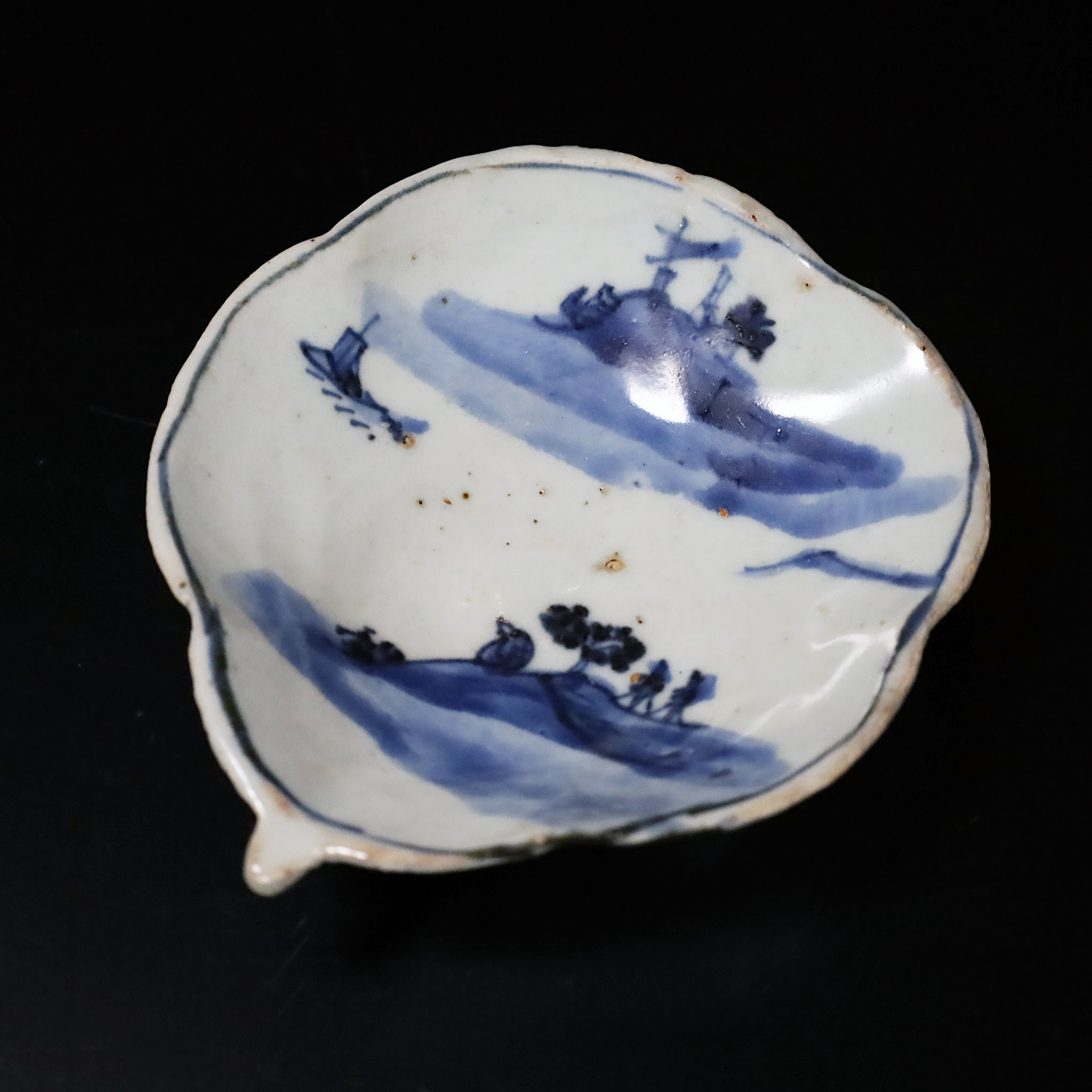 明古染付風景文蓮花形向付 五客揃 | TSUNAGU東美｜東美ECモール