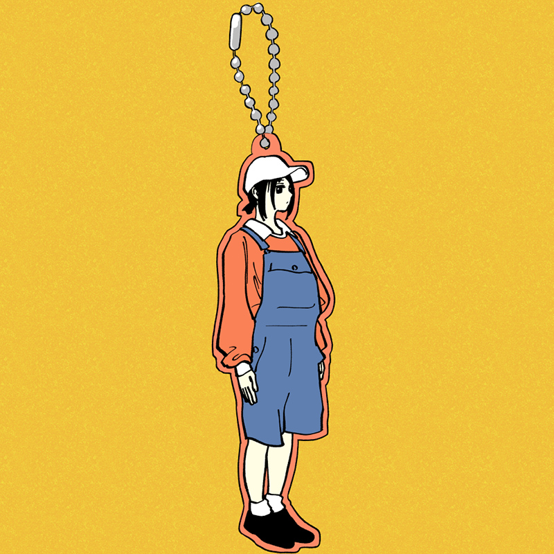 復刻版】MV主人公 RUBBER KEYCHAIN / 常夜燈 | TOoKA BASE