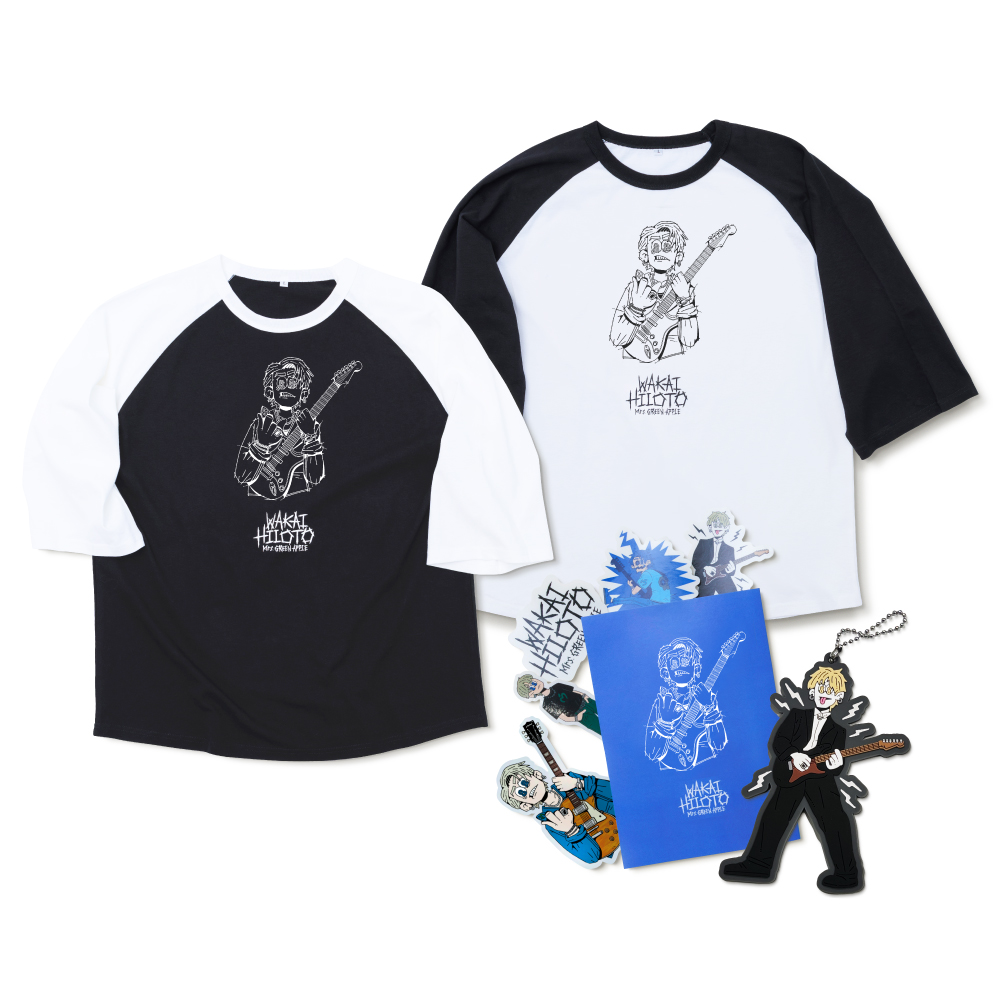 新品若井滉斗バースデーグッズTシャツミセスグリーンアップルHilotoWakai