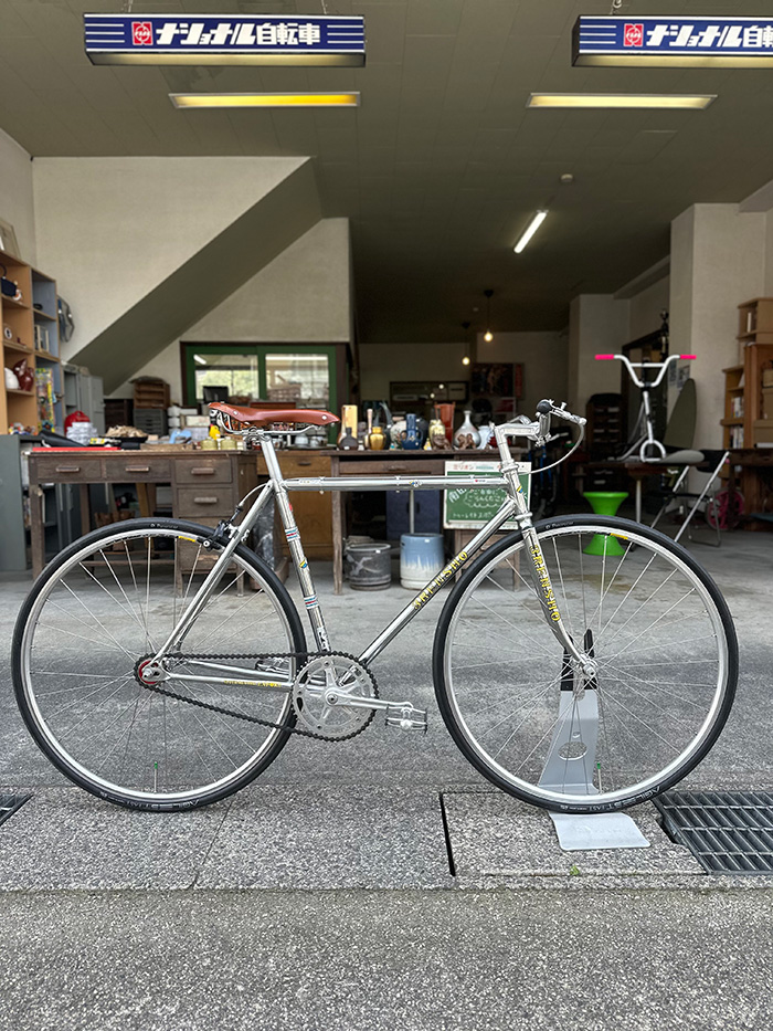 一生の相棒！世界に一台。ノーペダリングでも走る！？ NJS競輪フレーム