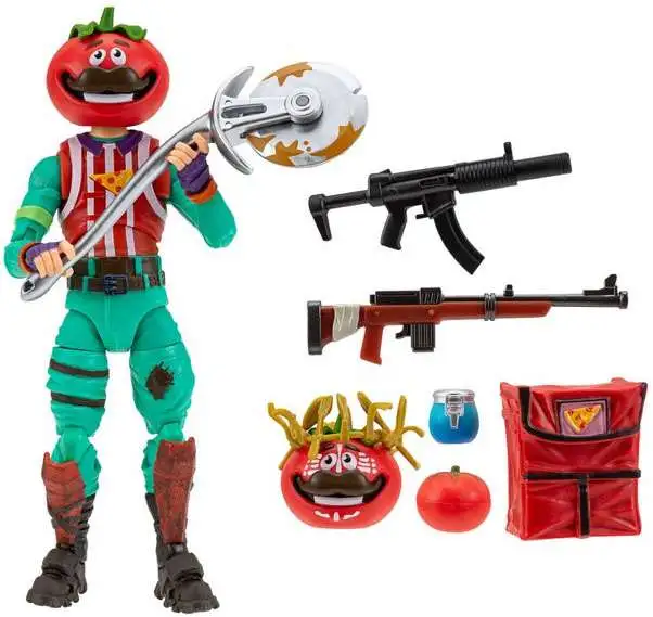 Fortnite Trio Mode Tomatohead 4 Action Figure Extra Saucy, Loose