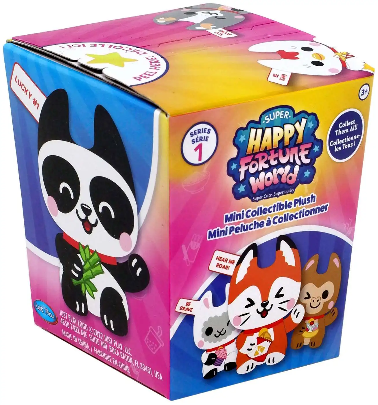 Super Happy Fortune World Mini Plush Series 1 Mystery Pack 1