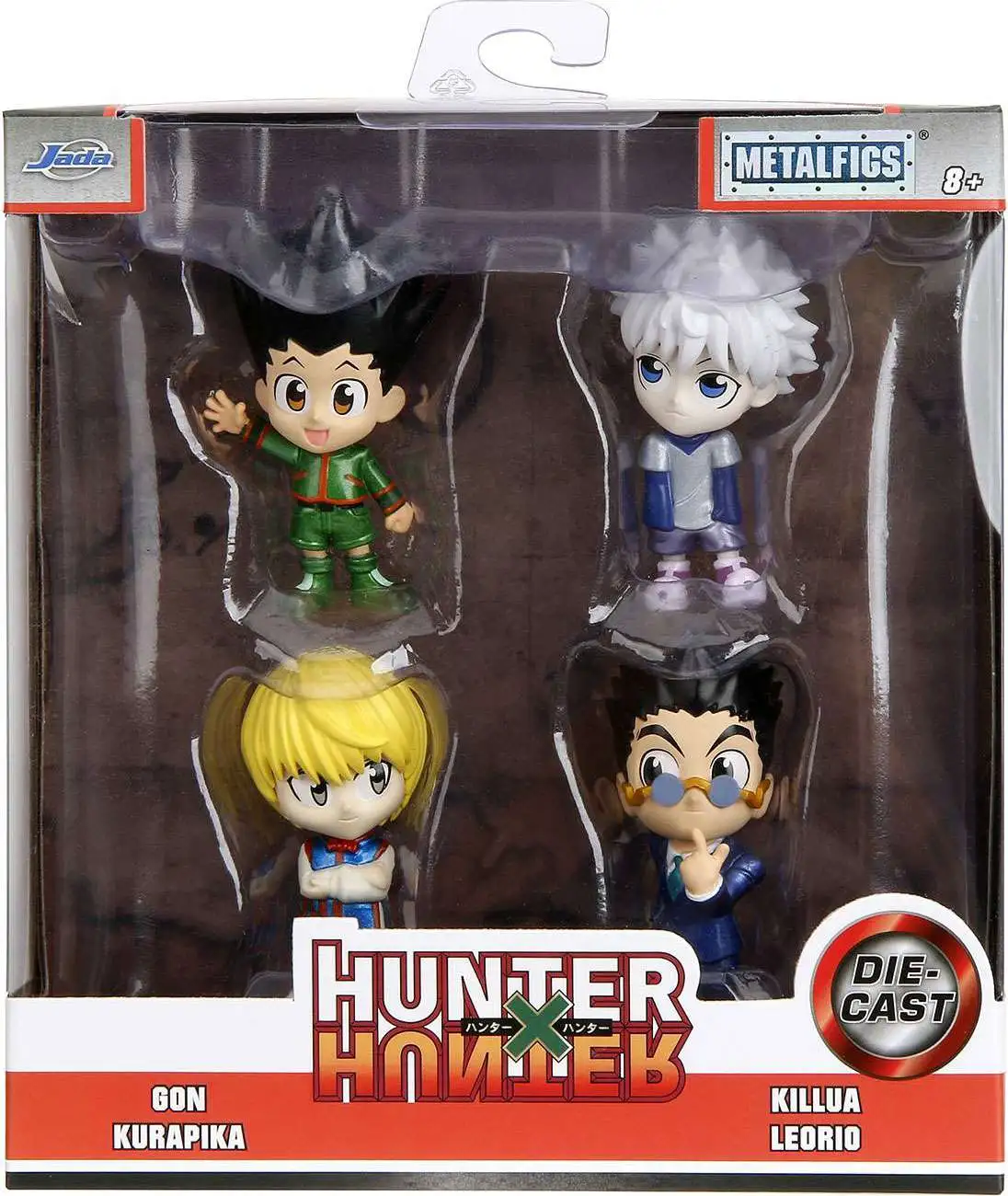 Hunter x Hunter Metalfigs Gon, Killua, Kurapika Leorio 2.5 Diecast