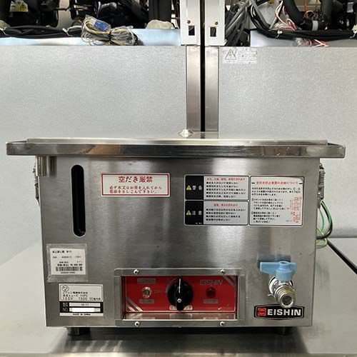 業界最長1年保証】【中古】蒸し器 エイシン電機 YM-11 幅400×奥行390