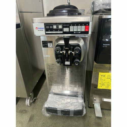 中古】卓上ソフトクリームフリーザー ニッセイ NA-9424AE 幅298×奥行