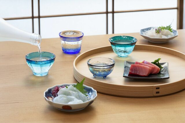 北洋硝子から4名様に、津軽びいどろ 「盃」をプレゼント♪｜女子