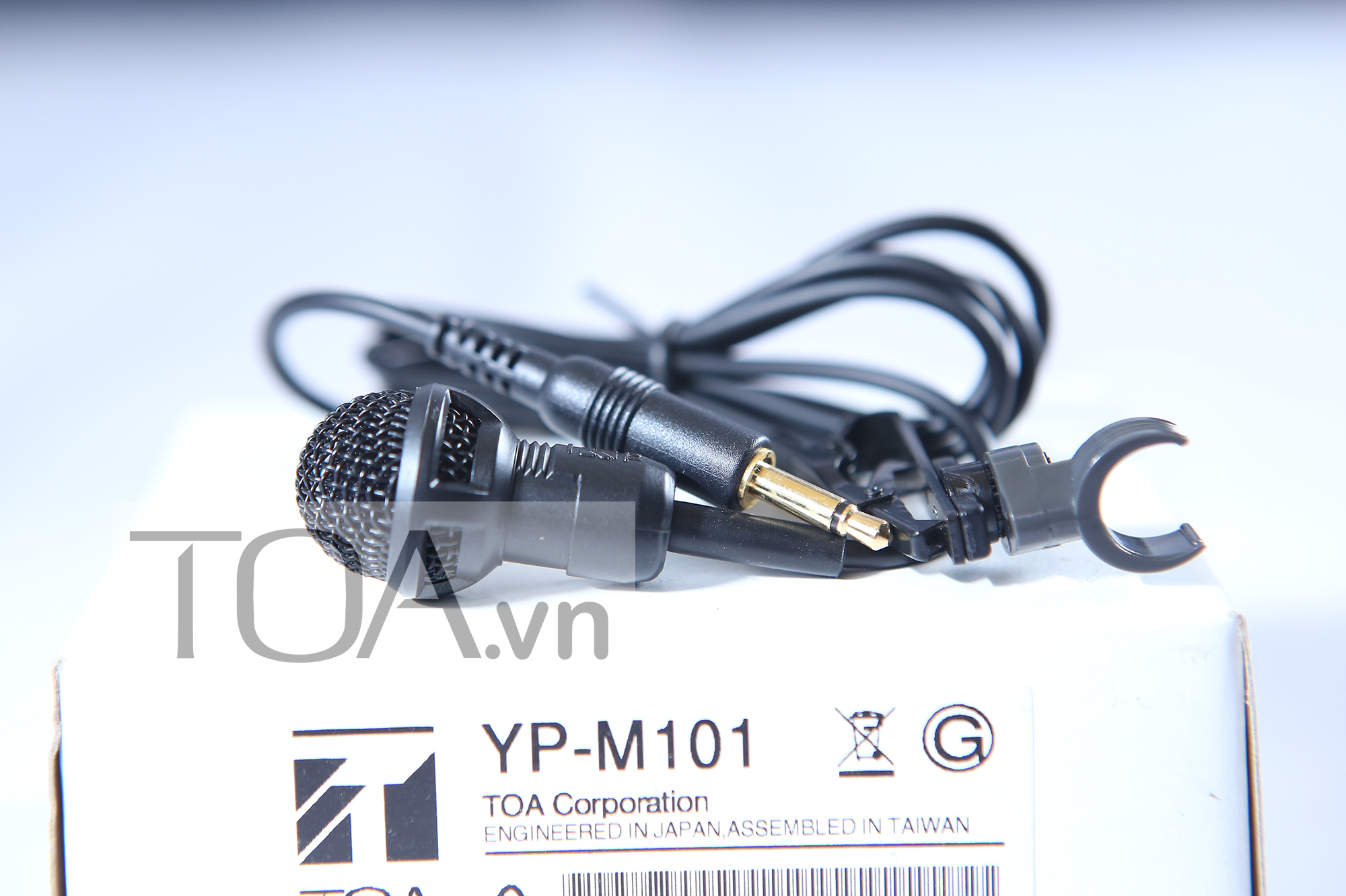 TOA WM-1100送信機＋YP-M101タイピン型マイク 【公式通販】