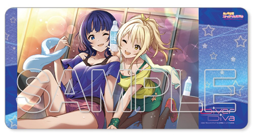 虹ヶ咲学園スクールアイドル同好会のユニット「DiverDiva」のデスク