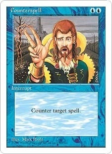 日本語版]《対抗呪文/Counterspell》(4ED)※黒枠 - MTGシングルカード