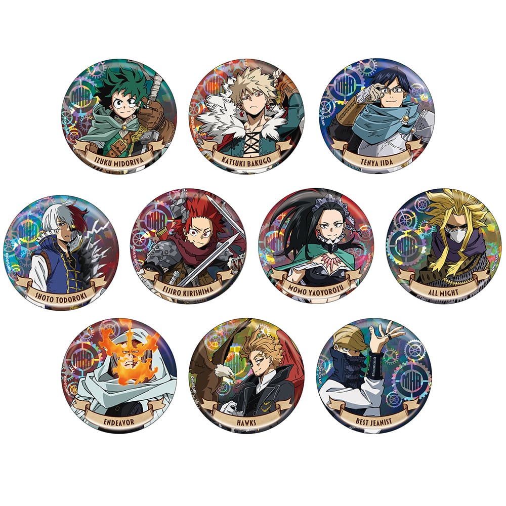 爆豪勝己 コレクション缶バッジ 十傑 ヒロフェス 纏め売り 爆豪勝己