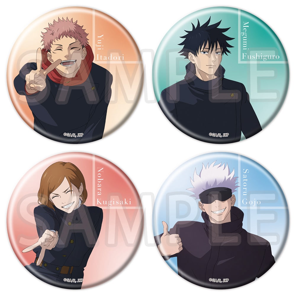 公式オンラインストア呪術廻戦 トレーディングオーロラ缶バッジ Class