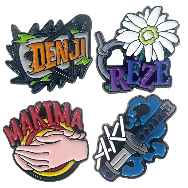 バラ売不可】劇場版『チェンソーマンレゼ篇』 モチーフデザインピンズ