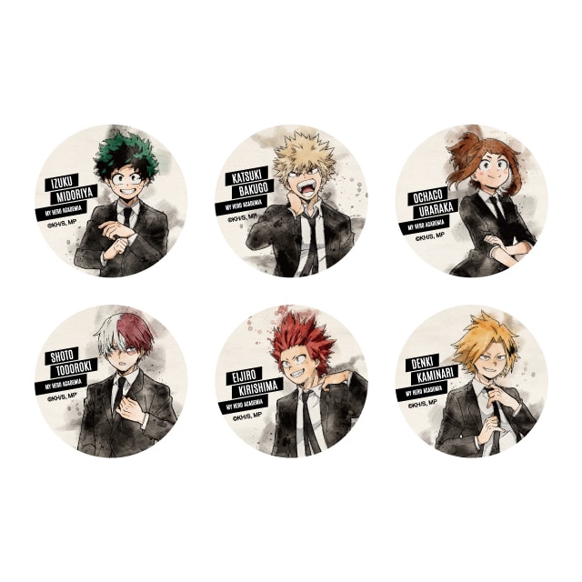 僕のヒーローアカデミア ベースヤードトーキョーコラボ 緑谷出久 缶