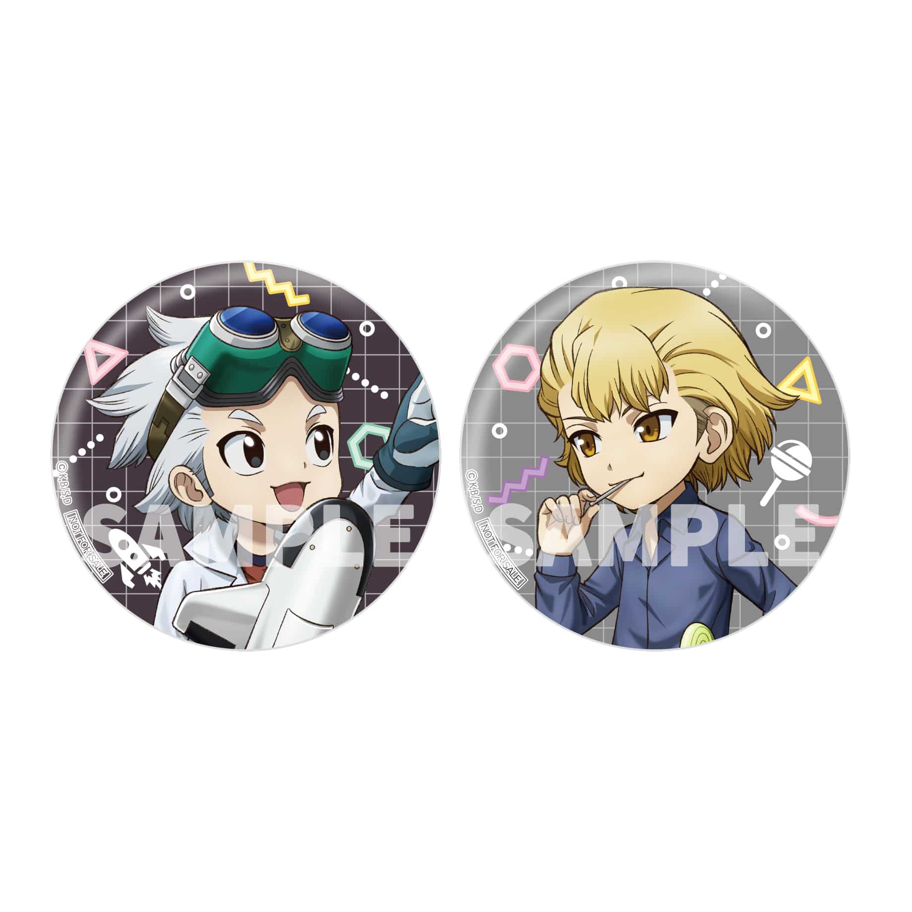 Dr.STONE 4th ブルーレイ アニメイト特典 缶バッジ 石神千空 第4期