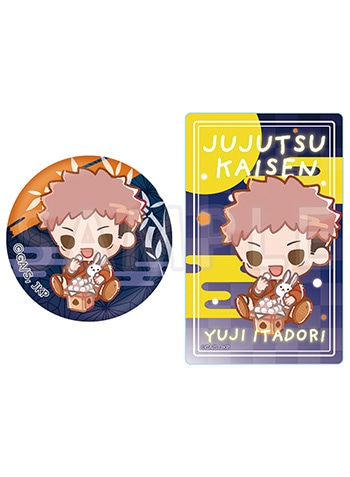 公式オンラインストア呪術廻戦 ミニ缶バッジ＆クリアカードセット 虎杖