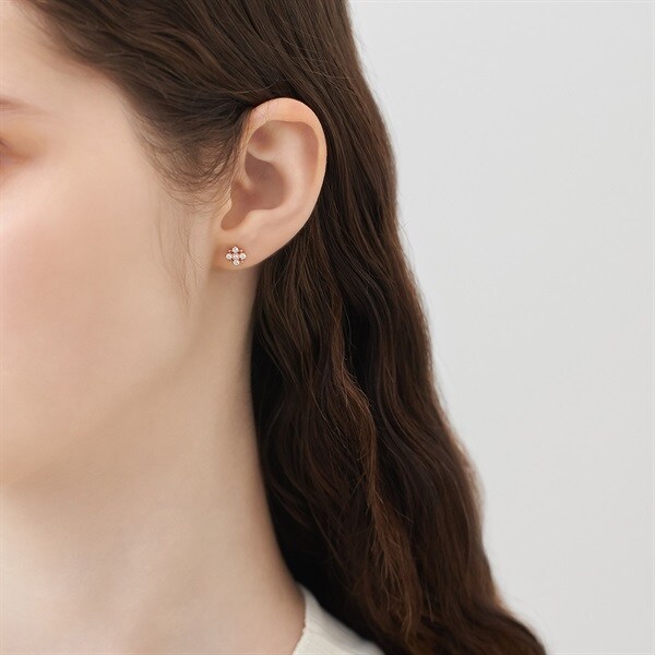 K10ピンクゴールド ピアス | 112436153110 | 【公式】4℃ジュエリー