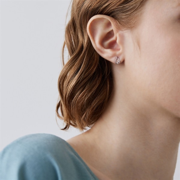K10ホワイトゴールド ピアス | 151646253204 | 【公式】Canal4