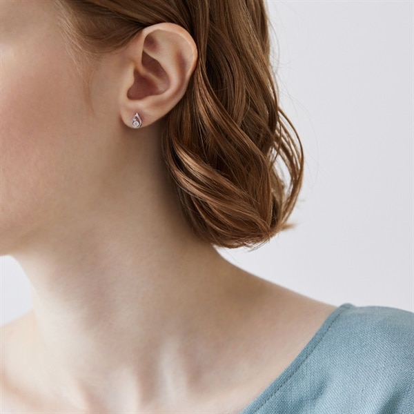 K10ホワイトゴールド ピアス | 151646253206 | 【公式】Canal4