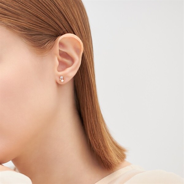 K10ピンクゴールド ピアス | 152516153104 | 【公式】Canal4℃ (カナル