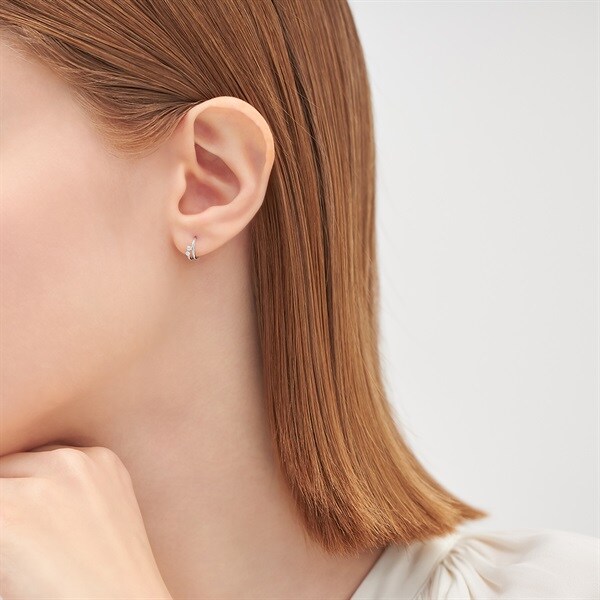 K10ホワイトゴールド ピアス | 152516153207 | 【公式】Canal4