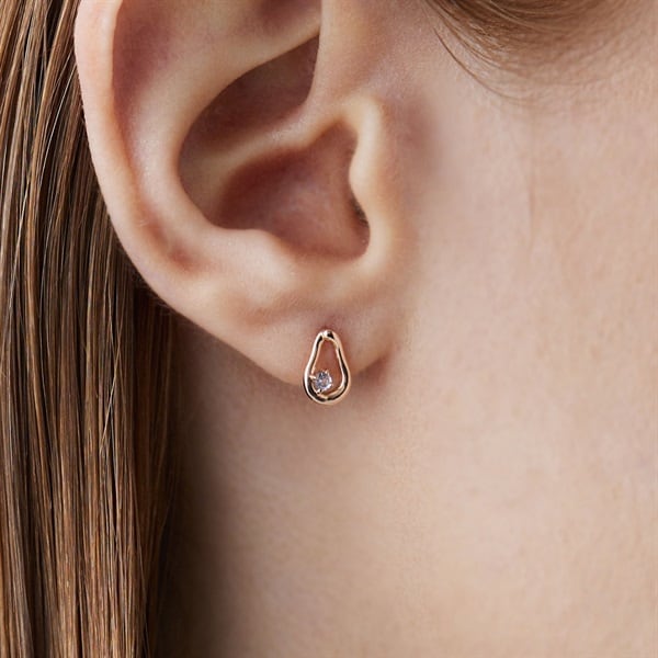 K10ピンクゴールド ピアス | 152246053104 | 【公式】Canal4℃ (カナル