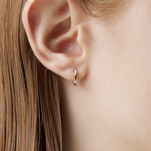 K10ピンクゴールド ピアス | 152326153103 | 【公式】Canal4℃ (カナル