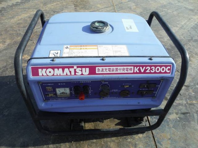コマツ(小松) KV2300C 発電機 中古重機・建機販売｜【TOKUWORLD】トク