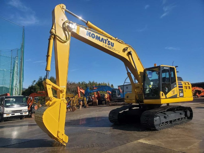 コマツ 建機PC-200 コマツ建機 PC200-8 大隅カッターアタッチメント