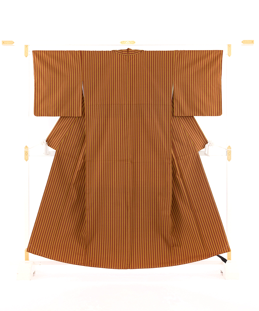 草紫堂製 南部紫根染 紬着尺 未仕立て品 | 特選きものコレクション