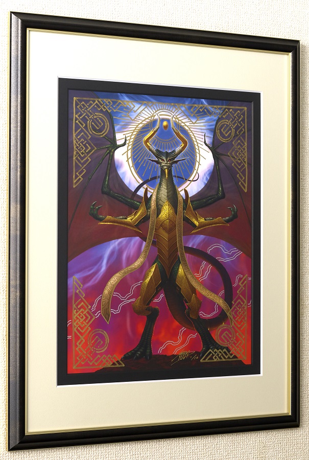 カ*ミ様 MTG【欺瞞の主、ニコル・ボーラス】アーティストプルーフ カ