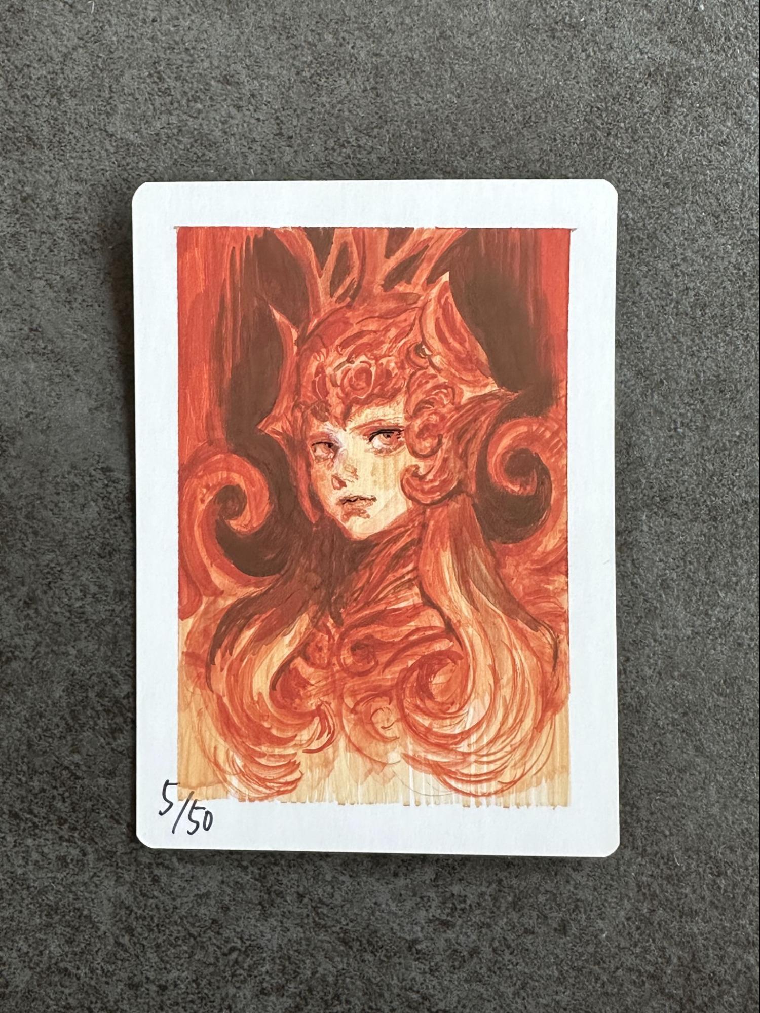 アーティストプルーフ 拘引/Arrest 刀彼方先生 mtg アーティスト