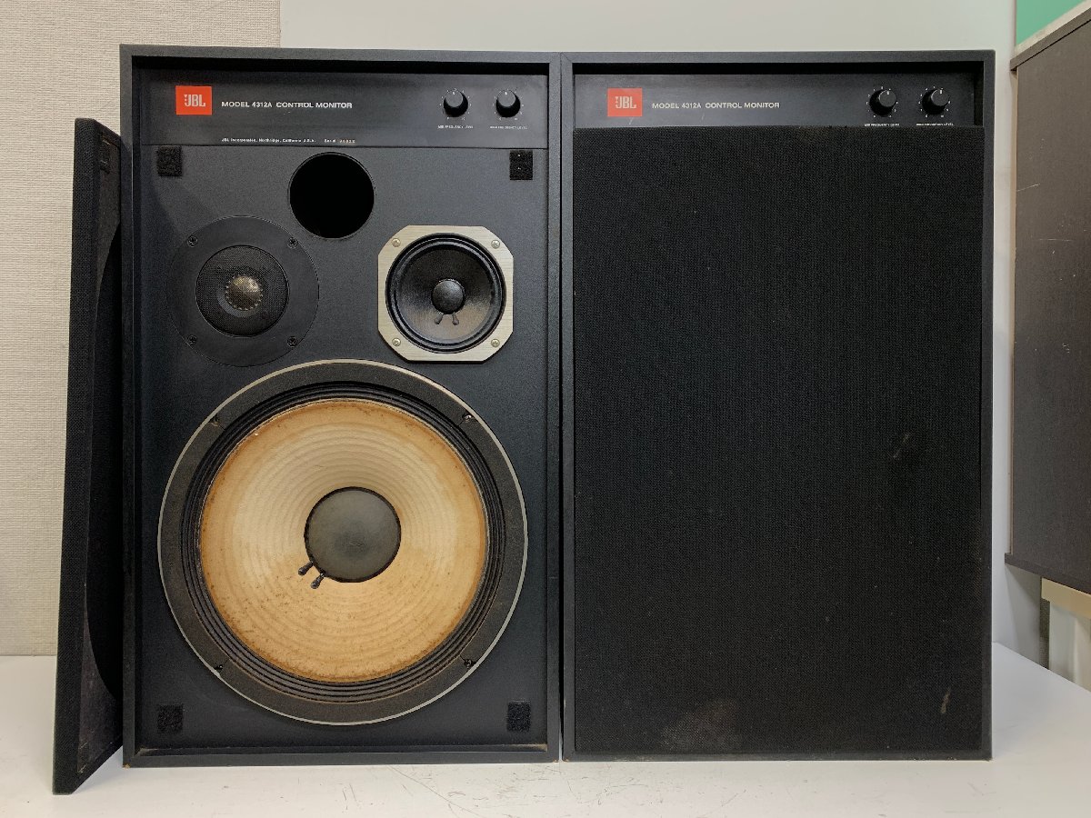 JBL 4312A モニター スピーカー ペアの左1台 JBL 4312A モニター