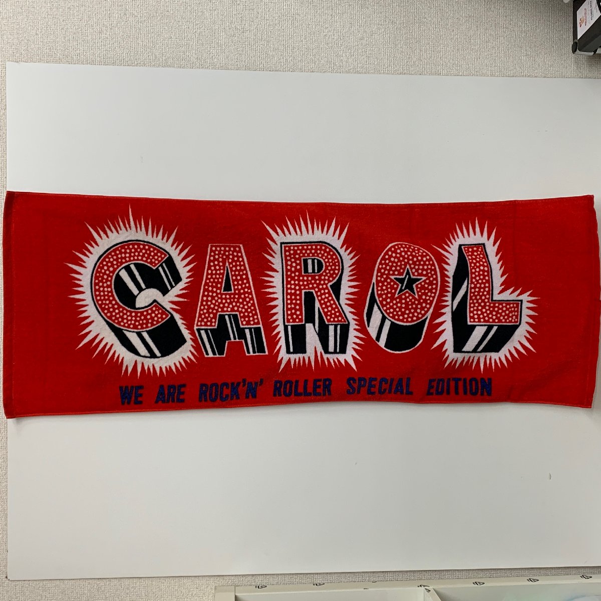 CAROLグッズ】バンドタオル フェイスタオル キャロル 《長期保管品/美