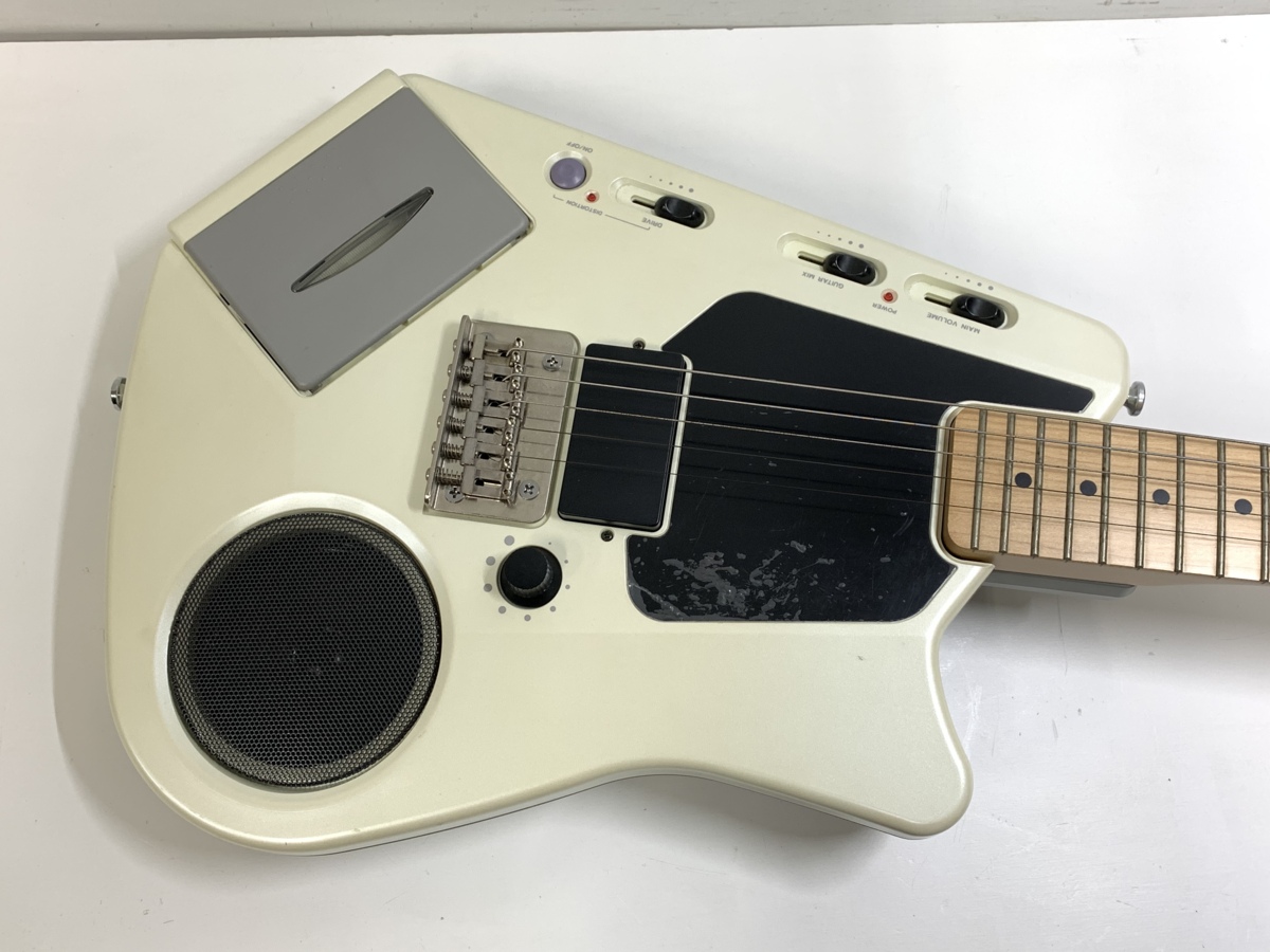 ☆レア物☆珍品☆CASIO/EG-5/エレキング/スピーカー内蔵エレキギター