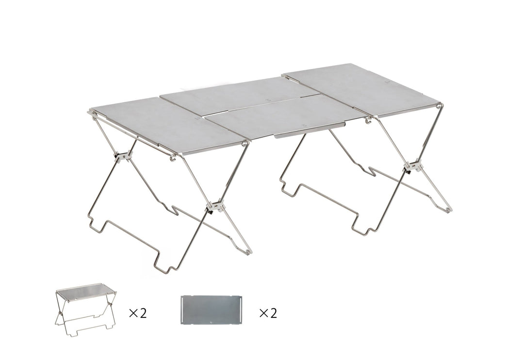 TOKYO CRAFTS コードユニット テーブルセット スタンド2台天板4枚