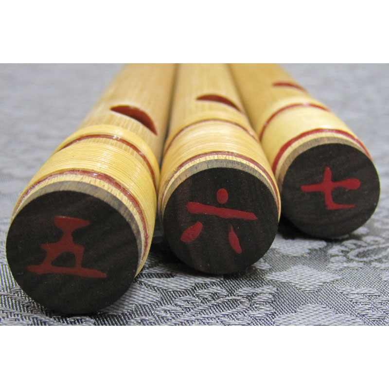 煤竹篠笛古典調5本調子