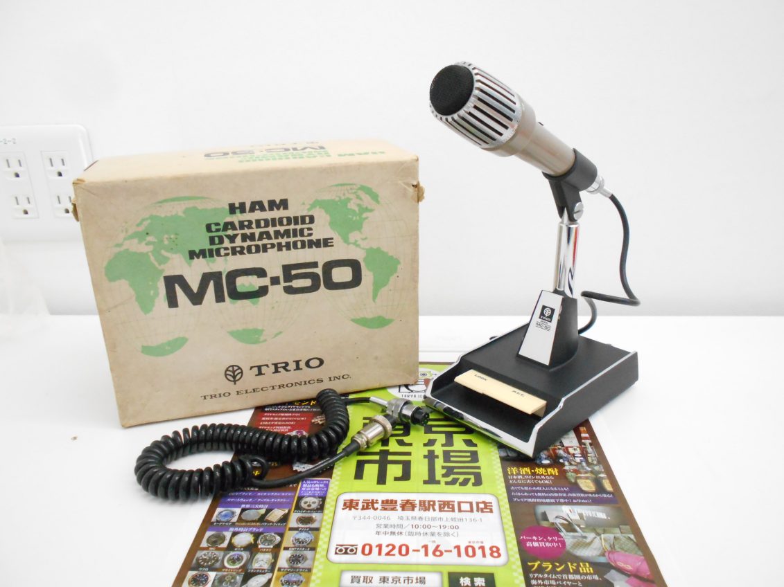ケンウッド MC-60 ダイナミック型 スタンドマイク MC-60 スタンド