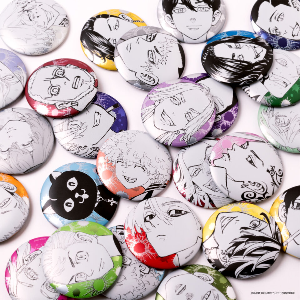 東京リベンジャーズ 新体験展 松野千冬 グリッター缶バッジ 東リベ