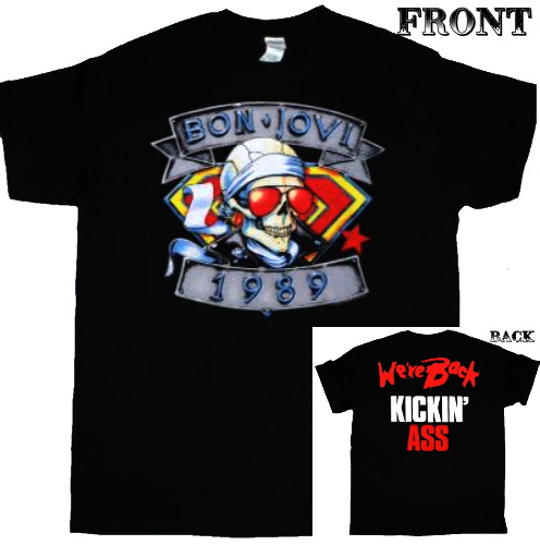 BON JOVI】バンドTシャツ メンズ ロックTシャツ メンズ BON JOVI US