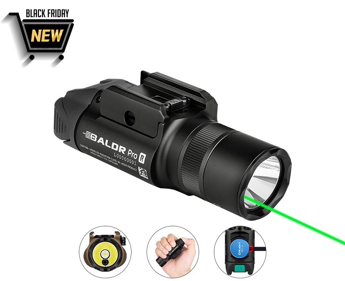 レーザーポインター付フラッシュライト OLIGHT BALDR Pro Rレビュー