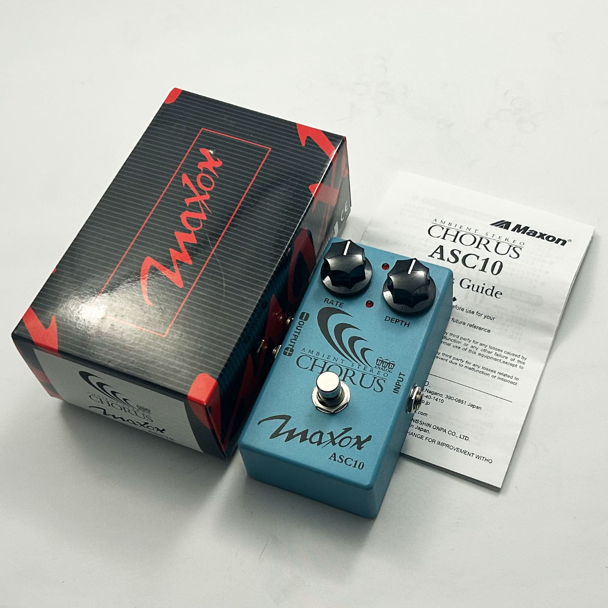 Maxon ASC10 Ambient Stereo Chorus（管理番号：S058） - TOKYO EFFECTOR