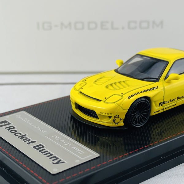 Ignition Model 1/64 Rocket Bunny RX7 (FD35) Yellow 1410 – Tokyo