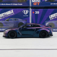 MINI GT 1/64 LIBERTYWALK LB☆WORKS Nissan GTR (R35) Type 1, Rear